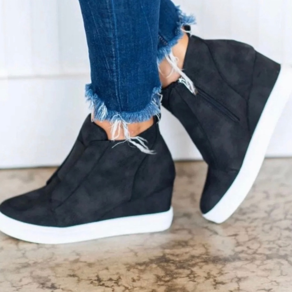 Zoey Wedge Bootie